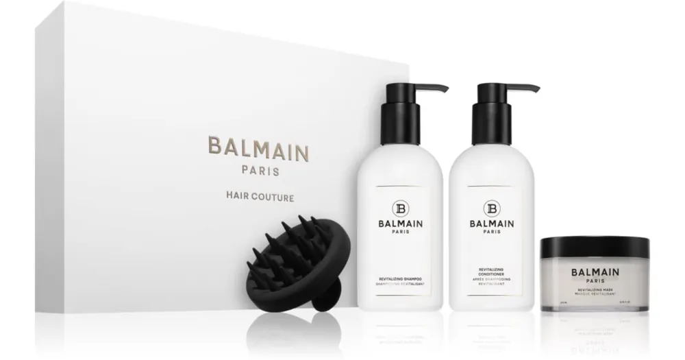 Balmain Hair CoutureRevitalizing Care Set ajándékszett hölgyeknek Azonnali szállítás