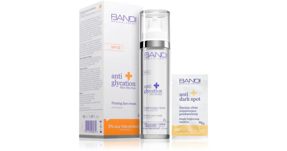 BANDIAnti Glycation feszesítő krém SPF 50 Kiárusítás
