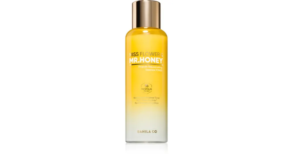Ajánlat Banila Co.Miss Flower & Mr. Honey Propolis Rejuvenating nyugtató és hidratáló tonik száraz és érzékeny bőrre