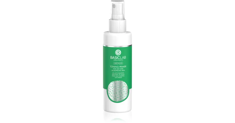Szuper ajánlat BasicLabDermocosmetics Micellis arc tonik spray az aknéra hajlamos zsíros bőrre