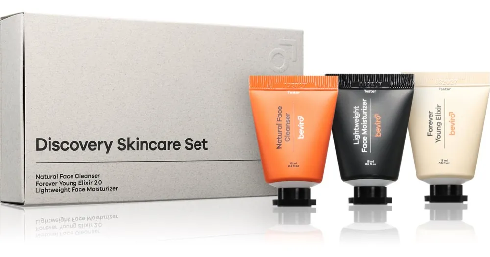 Korlátozott ajánlat BeviroSkincare Discovery Set szett a tökéletes bőrért uraknak