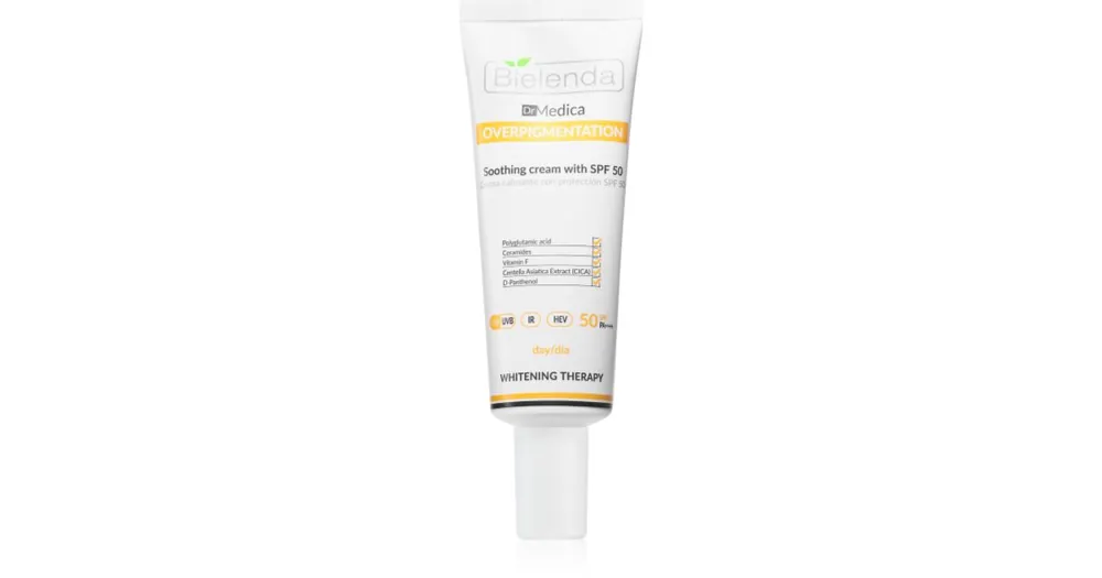 Nézd meg most BielendaDr Medica Overpigmentation nyugtató nappali krém SPF 50