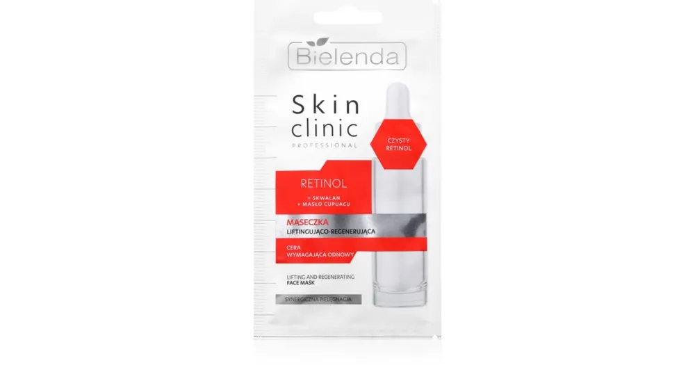 Azonnali szállítás BielendaSkin Clinic Professional Retinol liftinges maszk éjszakára