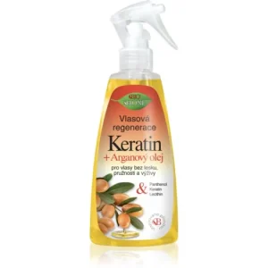 Bione CosmeticsKeratin + Argan leöblítést nem igénylő regeneráló kondicionáló hajra Akció