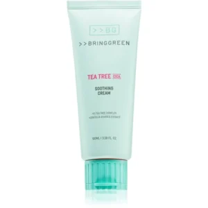 Vedd meg online BRINGGREENTea Tree Cica Soothing Cream Plus intenzíven tápláló krém nyugtató hatással