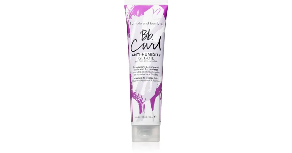 Bumble and bumbleBb. Curl Anti-Humidity Gel-Oil hidratáló géles olaj a hullámokra töredezés ellen Biztonságos fizetés