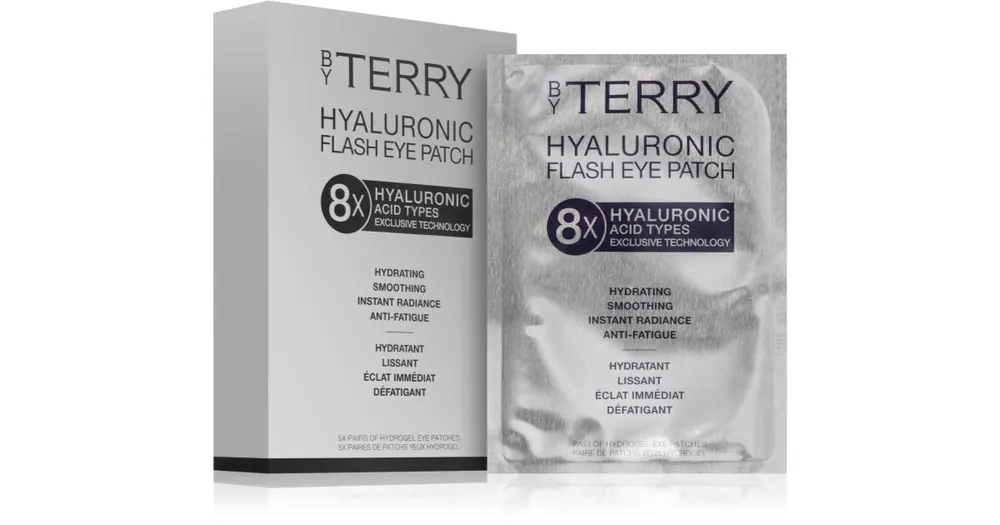 By TerryHyaluronic Flash Eye Patch Set feszesítő géles párnácskák a szemek alá hialuronsavval Vásárlói kedvenc