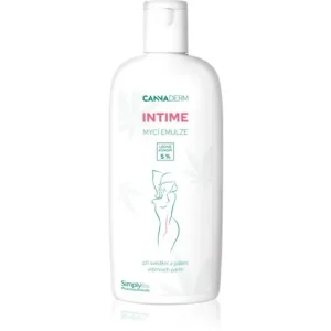 CannadermIntime Cleansing emulsion emulzió intim higiénára kender olajjal Legnépszerűbb