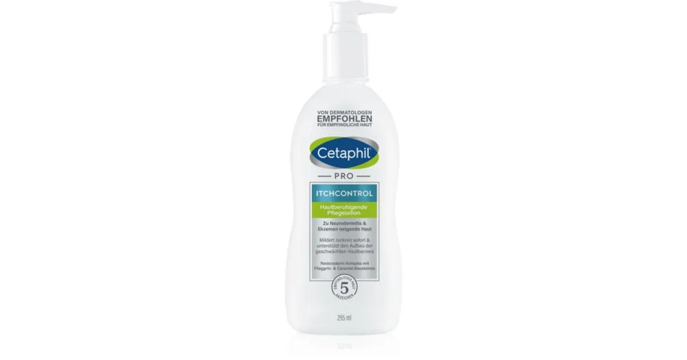 CetaphilPRO ItchControl Lotion testápoló tej száraz és atópiás bőrre Azonnali szállítás