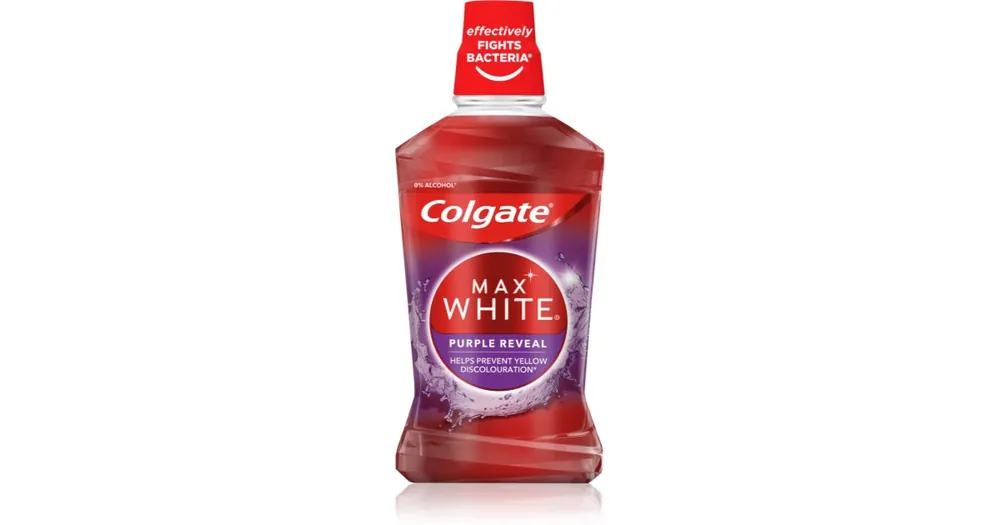 Kiárusítás ColgateMax White Purple Reveal fogfehérítő szájvíz