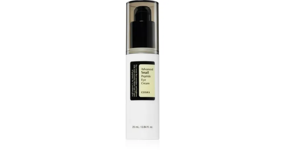 CosrxAdvanced Snail Peptide Eye Cream élénkítő és hidratáló krém a szem köré Rendeld meg most