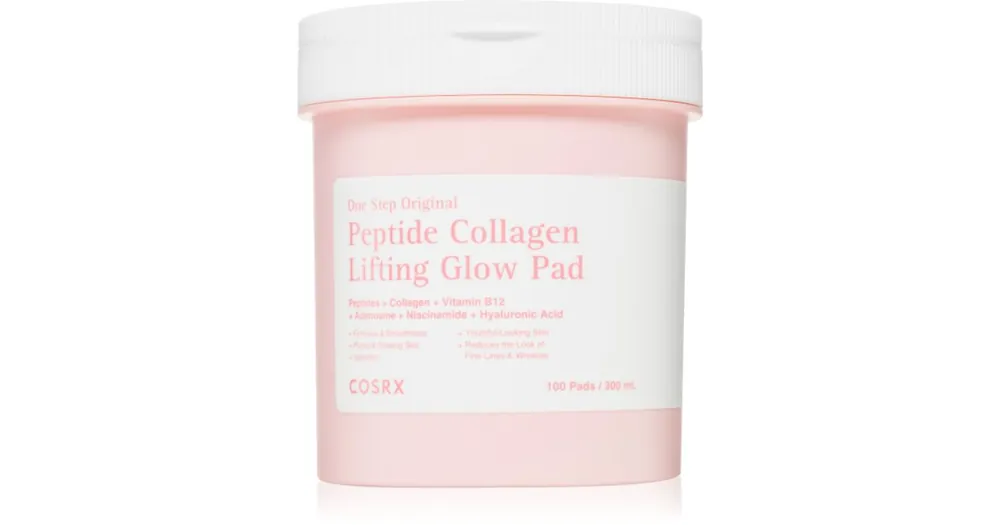 Olcsó CosrxOne Step Original Peptide Collagen Lifting Glow Pad tonizáló párnák arcbőr feszesítése és liftingje