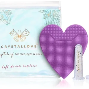 Outlet CrystalloveCrystalcup arcköpölyöző készlet