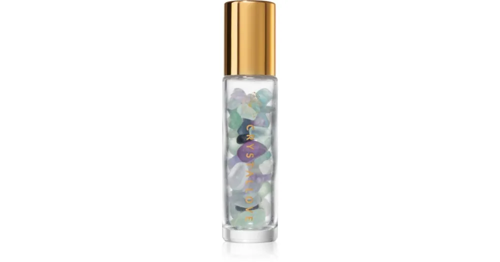 CrystalloveFluorite Rainbow Oil Bottle roll-on kristályokkal utántölthető Akciós ár