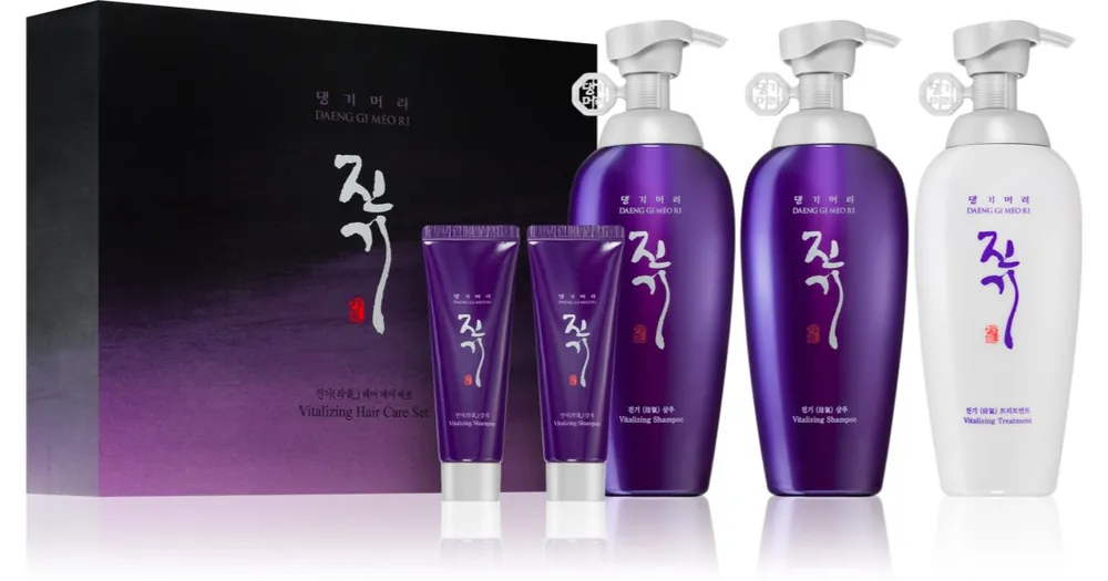 Kedvezmény DAENG GI MEO RIJin Gi Vitalizing Treatment ajándékszett hajra