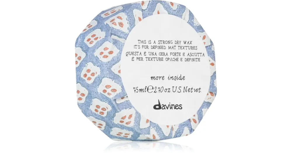 DavinesMore Inside Strong Dry Wax hajwax Akciós ár