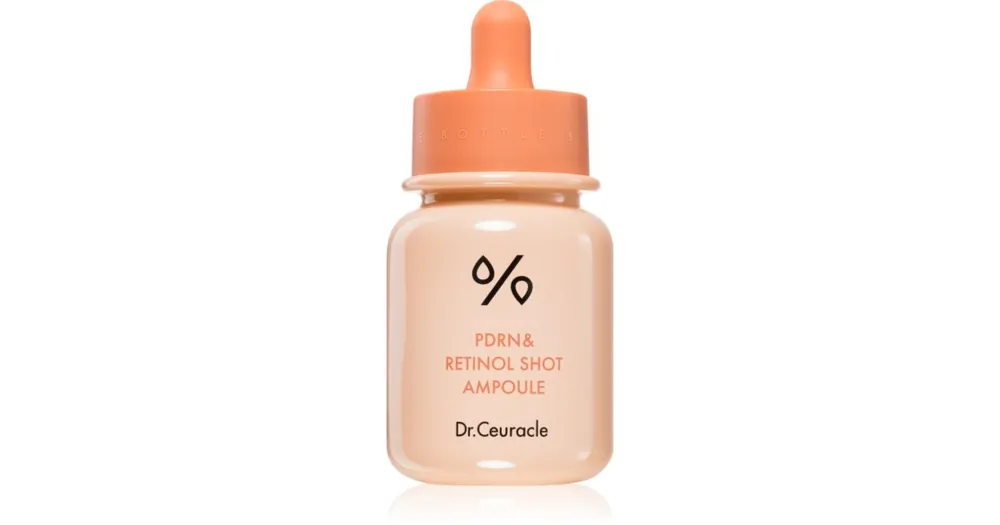 Árengedmény Dr.CeuraclePDRN & Retinol Shot Ampoule öregedés elleni arcszérum hidratáló hatással