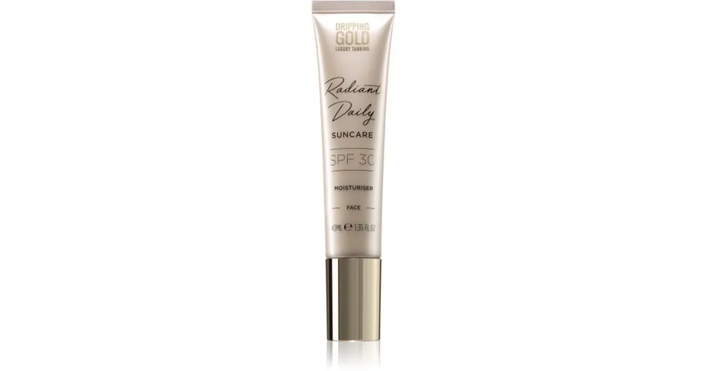 Expressz szállítás Dripping GoldLuxury Tanning Daily Moisturiser hidratáló arckrém SPF 30