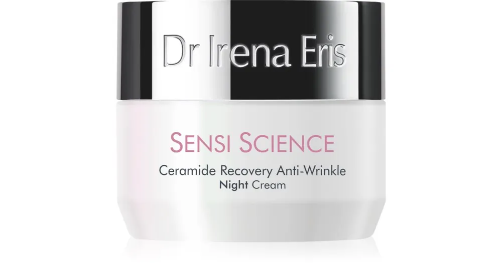 Népszerű Dr Irena ErisSensi Science Ceramide Recovery Anti-Wrinkle Night Cream regeneráló éjszakai krém a ráncok ellen