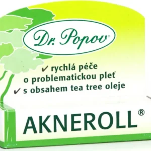 Dr. PopovAkneroll with tea tree helyi ápolás a pattanásos bőr hibáira Gyors kiszállítás