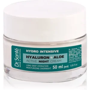 Dr. SantéHydro Intensive Hyaluron + Aloe éjszakai krém aloe verával Kedvezmény