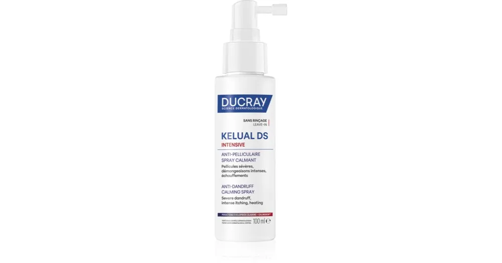 Szuper ajánlat DucrayKelual DS Intensive Anti-dandruff Calming Spray 100 ml haj spray korpásodás ellen