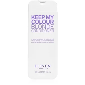 Eleven AustraliaKeep My Colour Blonde Conditioner kondicionáló semlegesíti a sárgás tónusokat Ne maradj le