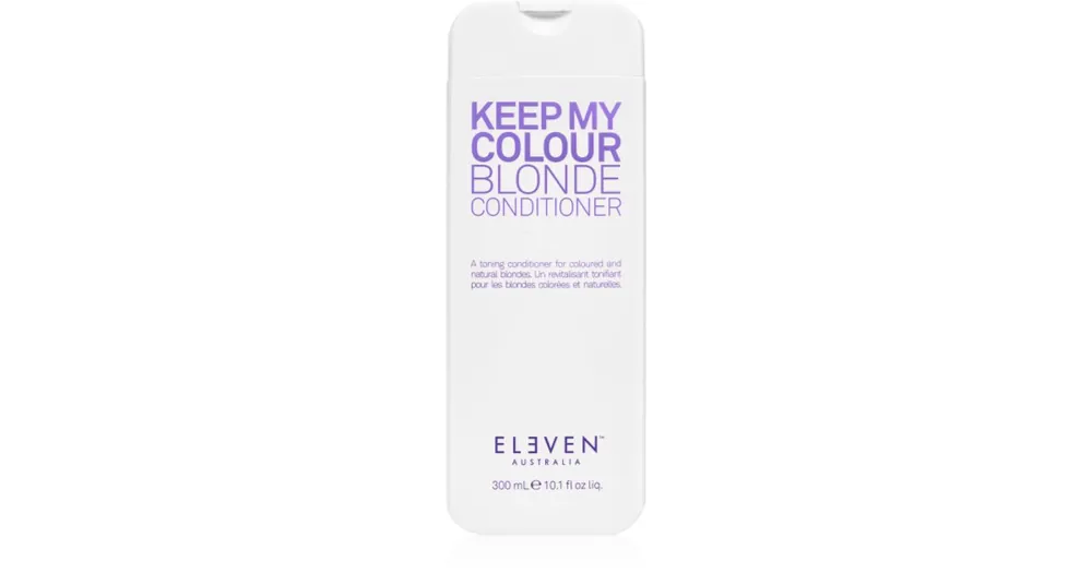 Eleven AustraliaKeep My Colour Blonde Conditioner kondicionáló semlegesíti a sárgás tónusokat Ne maradj le
