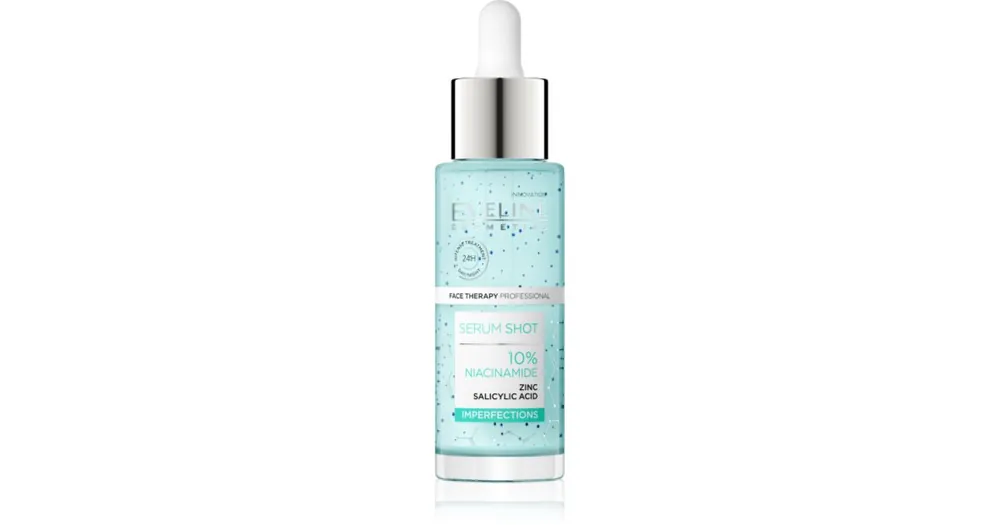 Eveline CosmeticsSerum Shot 10% Niacinamide bőr szérum zsíros és problémás bőrre Bestseller