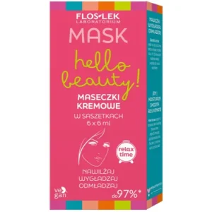 Újdonság Floslek LaboratoriumHello beauty! Set ajándékszett arcpakolás felvitelére