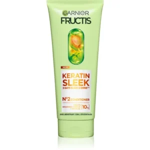 Szuper ajánlat GarnierFructis Keratin Sleek kondícionáló a száraz és töredezett hajra
