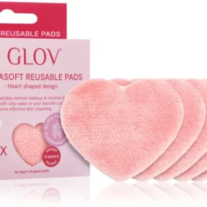 GLOVHeart-Shaped Ultrasoft mosható sminklemosó korong Legjobb ár