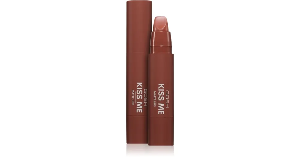 GOSH COPENHAGENKiss Me Matte Lips krémes rúzs matt hatással Különleges ajánlat
