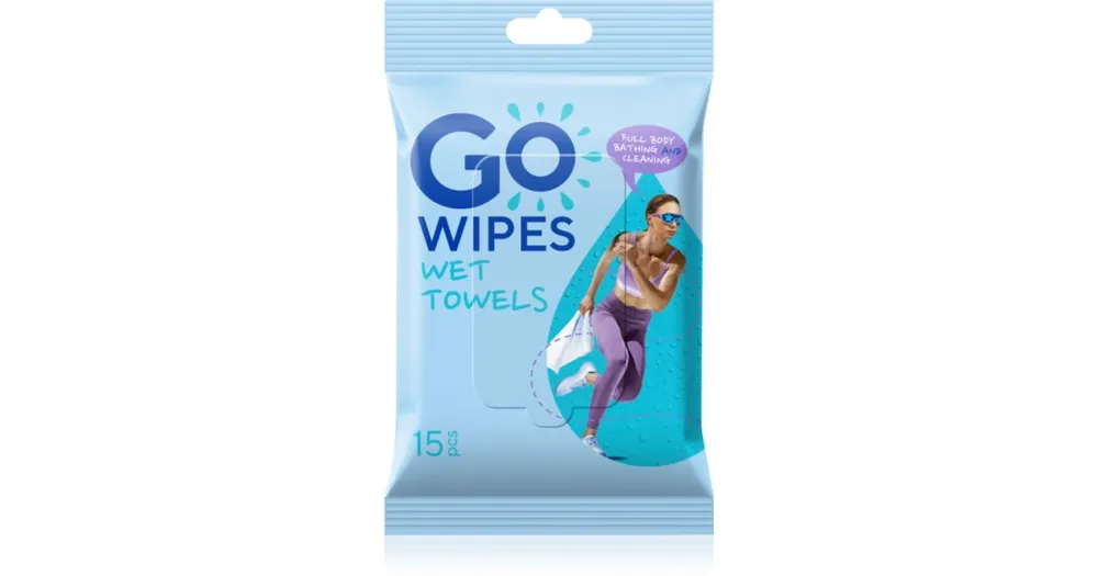 GoWipesWet Towels frissítő nedves törlőkendők Akciós ár