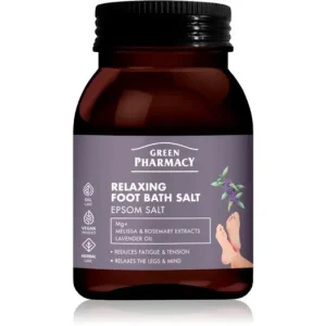 Szuper akció Green PharmacyFoot Care Relaxing Foot Bath Salt relaxáló fürdősó lábakra