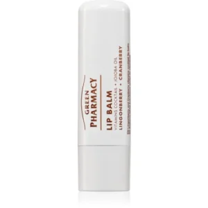 Green PharmacyLingonberry and Cranberry Lip Balm tápláló szájbalzsam Expressz szállítás
