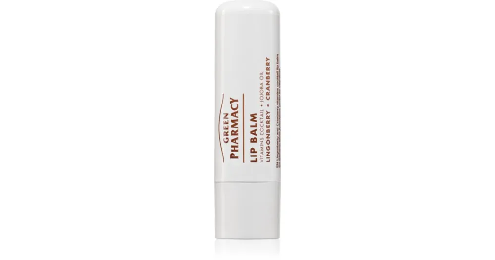 Green PharmacyLingonberry and Cranberry Lip Balm tápláló szájbalzsam Expressz szállítás