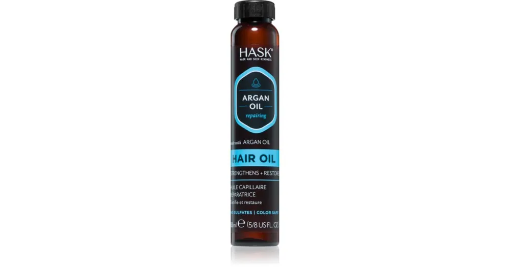 HASKArgan Oil regeneráló olaj a károsult hajra Gyors kiszállítás