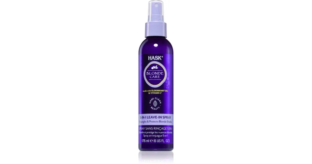 HASKBlonde Care 5-in-1 Leave-In Spray leöblítést nem igénylő spray szőke hajra Akció