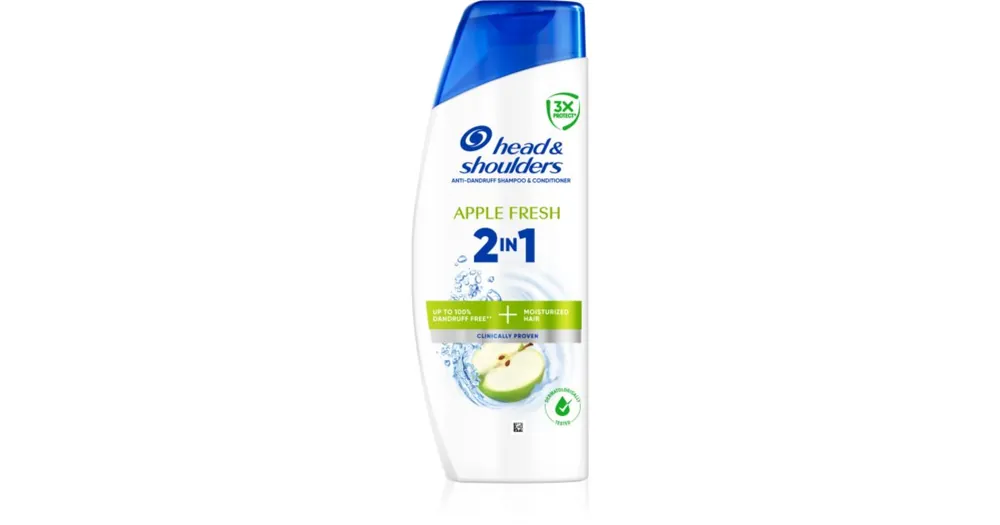 Szuper akció Head & ShouldersApple Fresh 2in1 sampon és kondicionáló korpásodás ellen
