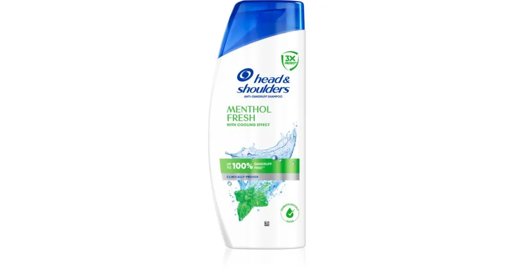 Végkiárusítás Head & ShouldersMenthol Fresh korpásodás elleni sampon hűsítő hatással