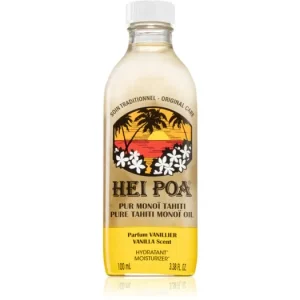 Csak ma Hei PoaPure Tahiti Monoï Oil Vanilla multifunkcionális olaj testre és hajra
