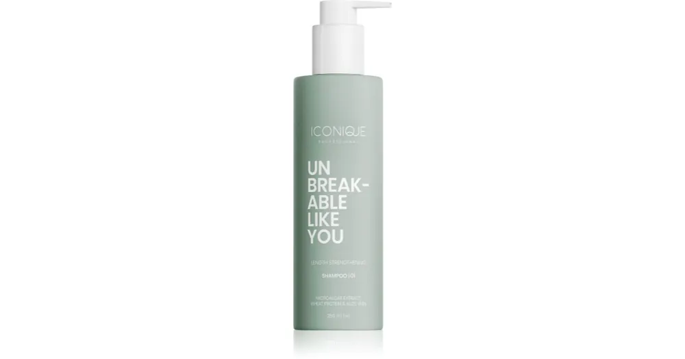 Expressz kézbesítés ICONIQUE ProfessionalUNBREAKABLE LIKE YOU Length Strengthening hajerősítő sampon
