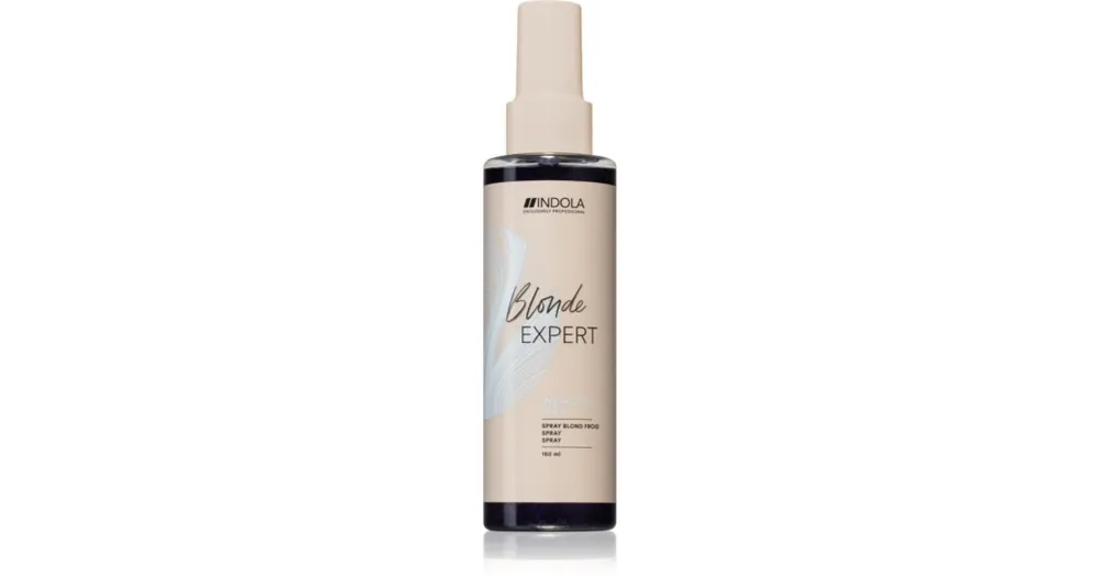 Kihagyhatatlan ajánlat IndolaBlond Expert Insta Cool haj spray semlegesíti a sárgás tónusokat
