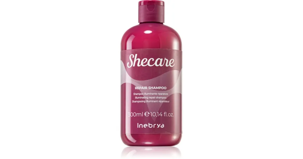 Ne maradj le InebryaShecare Repair Shampoo élénkítő sampon a károsult hajra