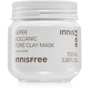 Kedvezményes ár innisfreeSuper Volcanic Pore Clay Mask tisztító agyagos arcmaszk a bőr kisimításáért és a pórusok minimalizásáért