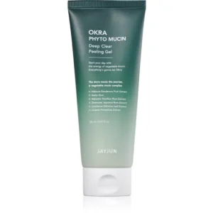 JayjunOkra Phyto Mucin Deep mélyen tisztító gél peeling hatással Akció