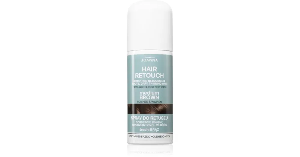 Kedvezmény JoannaHair Retouch Spray spray ősz szőrszálak elfedésére
