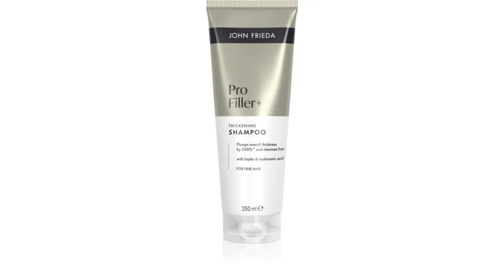 Árengedmény John FriedaPROfiller+ Thickening Shampoo dúsító sampon a finom hajért