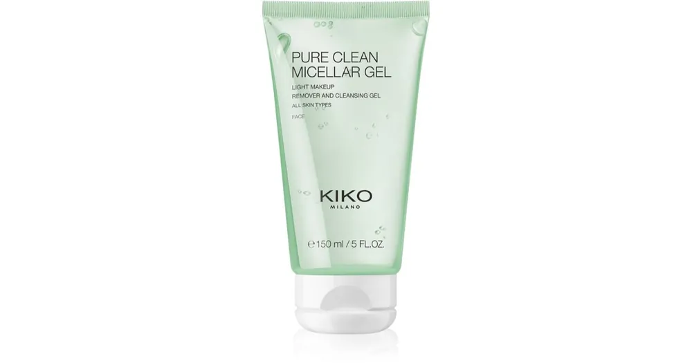 Azonnal elérhető KIKO MilanoPure Clean Micellar Gel micellás sminklemosó gél az arcra és a szemekre